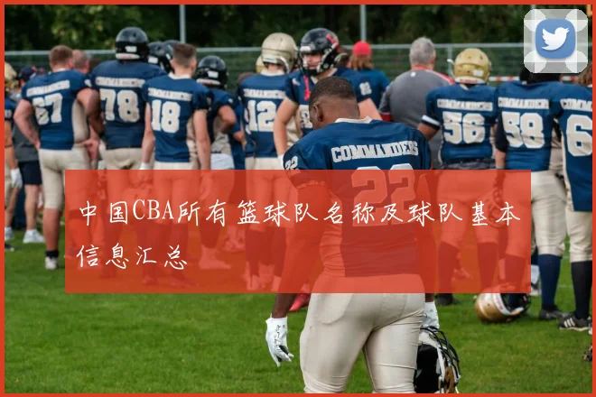 中国CBA所有篮球队名称及球队基本信息汇总